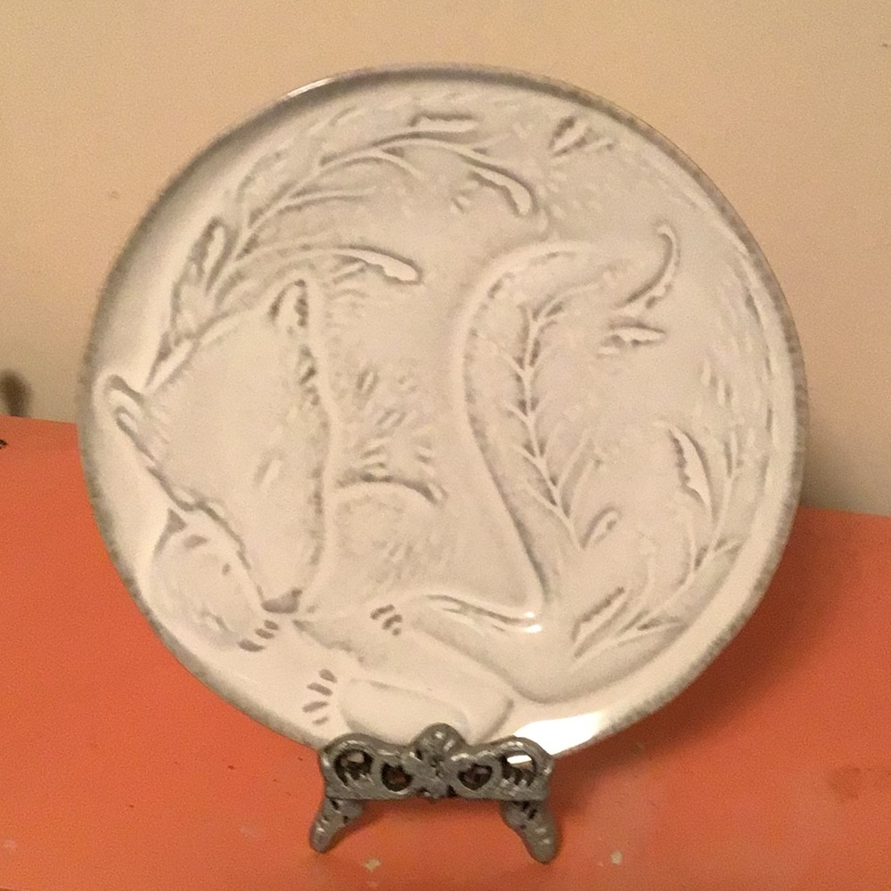 Anthropologie Irma Dessert Plate - Bear - Picture 2 of 3